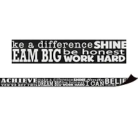 Teacher Created Resources Modern Farmhouse Positive Sayings Magnetic Border, 48ft.