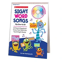 Scholastic® Sight Word Songs Flip Chart & CD