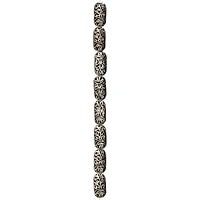 Silver Plated Vine Pattern Beads, 20mm by Bead Landing™
