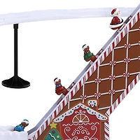 Mr. Christmas 47" Animated & Musical Gingerbread Ski Slope