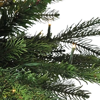 6ft. Pre-Lit Real Touch™️ Oregon Noble Fir Artificial Potted Christmas Tree, Warm Clear LED Lights