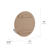 14" Rustic Wood Textured 'Cheers!' Bottle Opener & Cap Catcher