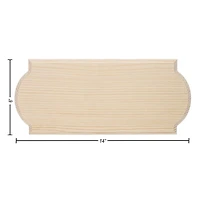 Good Wood by Leisure Arts 14" Pine Innkeeper Sign Board