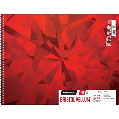 Koh-I-Noor® Spiral Bristol Vellum Pad