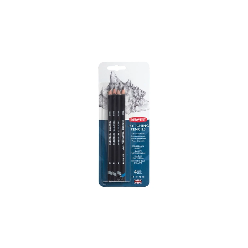 12 Packs: 4 ct. (48 total) Derwent® Sketching Set