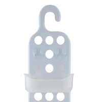 Bath Bliss White 3 Tier Adjustable Shelves Shower Caddy