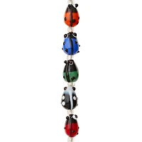 Ladybug Glass Beads, 12mm by Bead Landing™