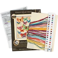 Dimensions® Gold Collection® Butterfly Beauty Counted Cross Stitch Kit