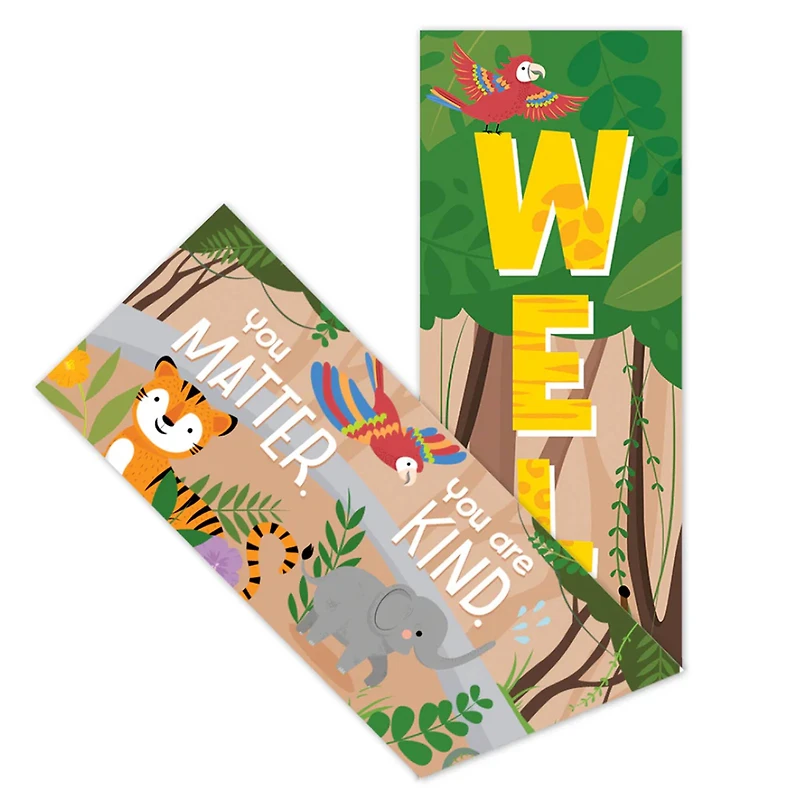 Creative Teaching Press® 8" x 39" Jungle Friends Welcome Banner, Pack of 3