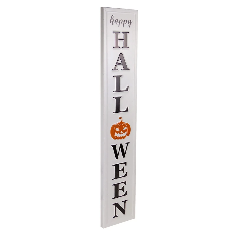 31.5" Metal Happy Halloween Wall Sign
