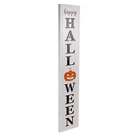31.5" Metal Happy Halloween Wall Sign