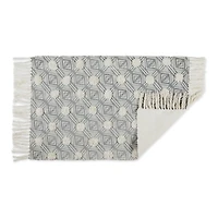 DII® Diamond Textured Hand-Loomed Shag Rug