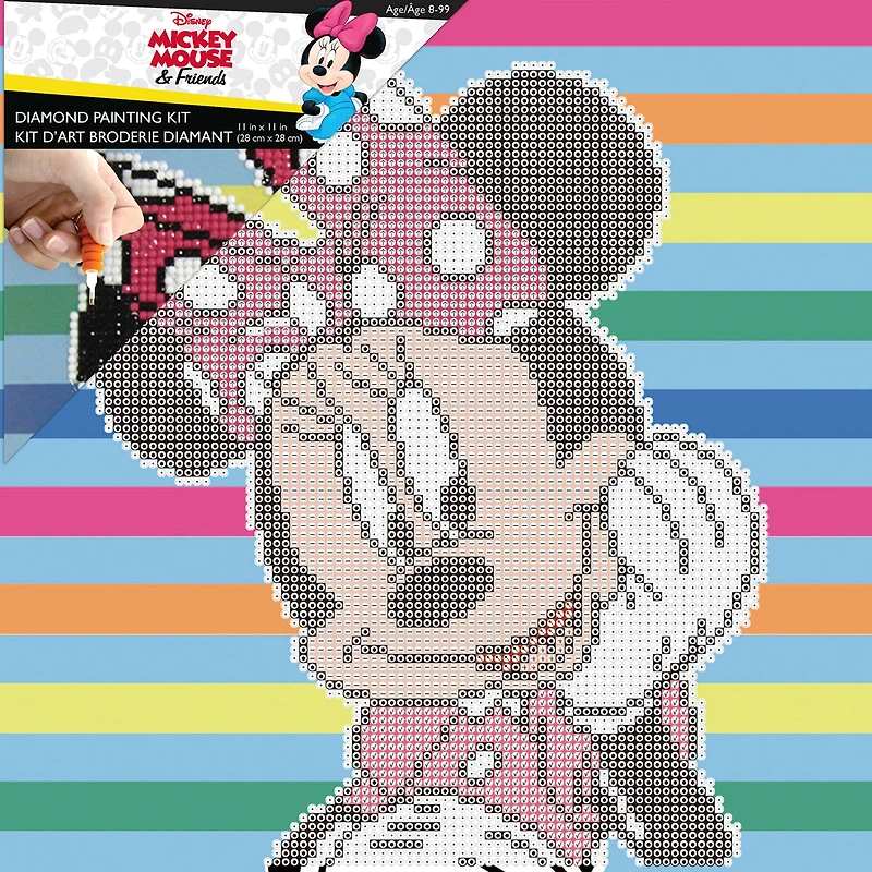 Camelot® Dots Minnie Stripes Diamond Painting Kit