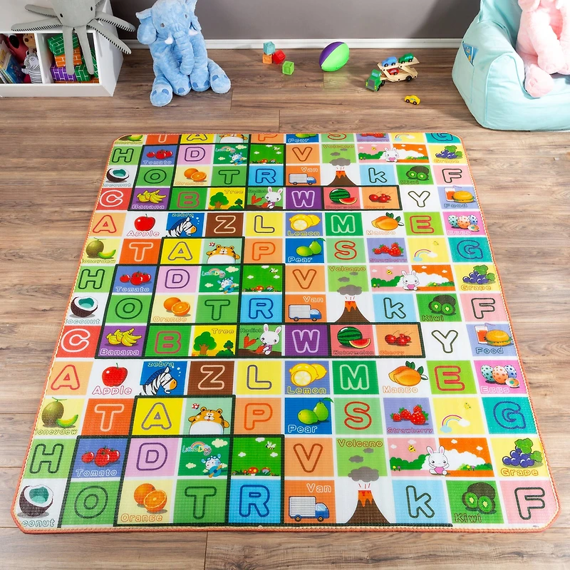 Toy Time Giant Reversible Learning Play Mat