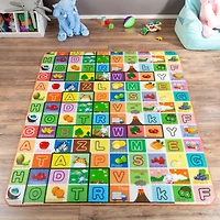 Toy Time Giant Reversible Learning Play Mat
