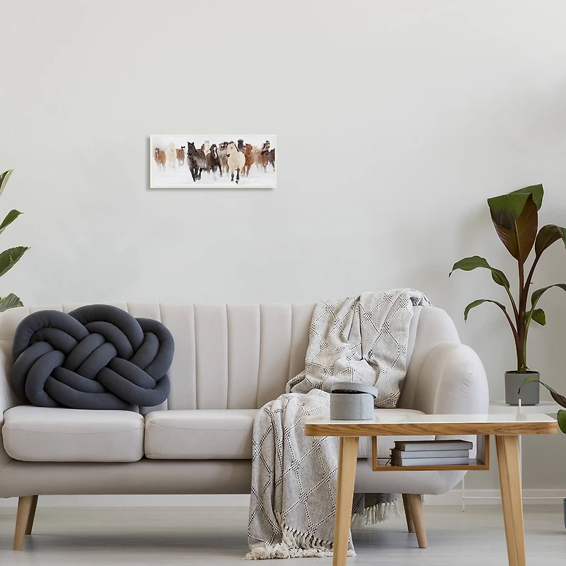 Stupell Industries Wild Horses Wall Plaque Art