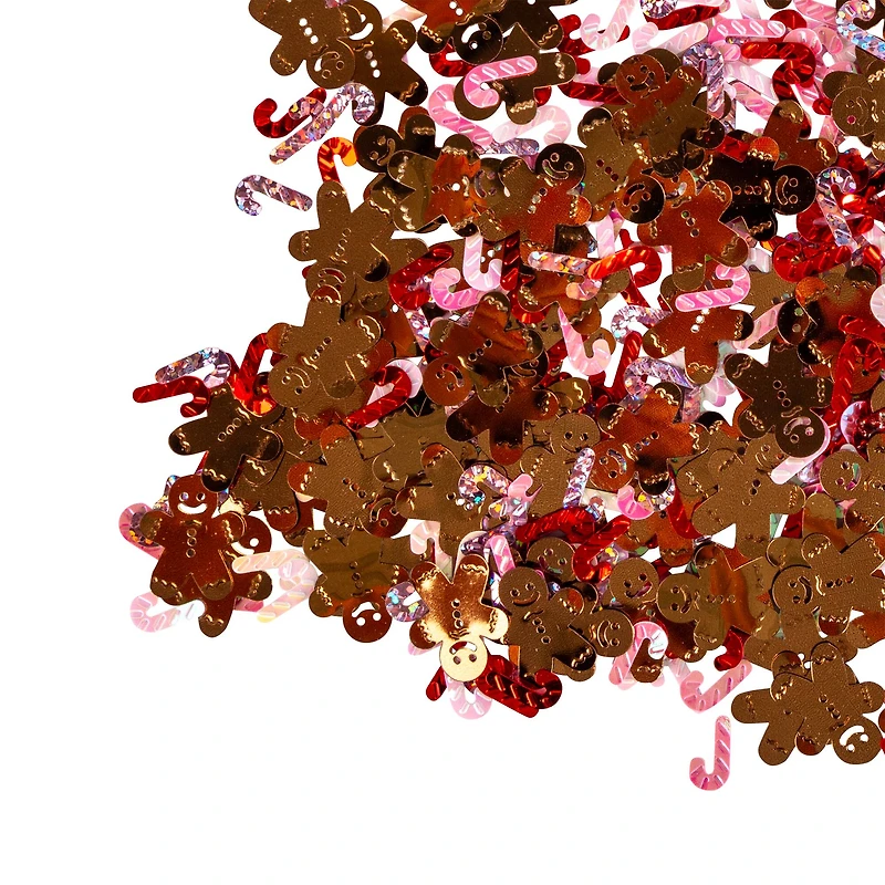 Gingerbread & Candy Cane Confetti Mix by Creatology™