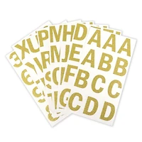 Gold Glitter Alphabet Stickers by Recollections™