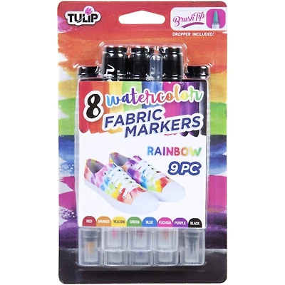 Tulip® Fabric Rainbow Watercolor Markers