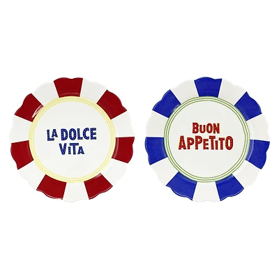 Assorted 8" Cermaic Plate by Ashland®, 1pc.