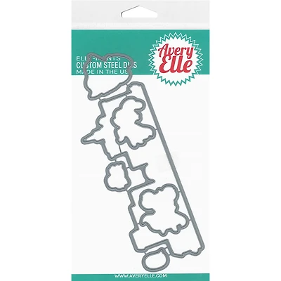 Avery Elle Elle-Ments Superheroes Custom Steel Dies