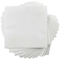 JAM Paper White Medium Lunch Napkins, 600ct.