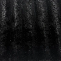 Feldman Black Faux Fur Mink Fabric