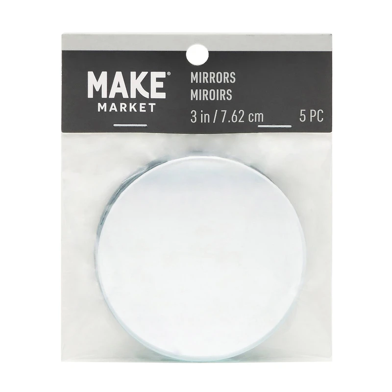 3" Round Mirrors, 5ct. by Make Market®