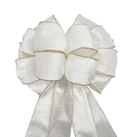 20.5" Cream Shimmer Tree Bow by Celebrate It®