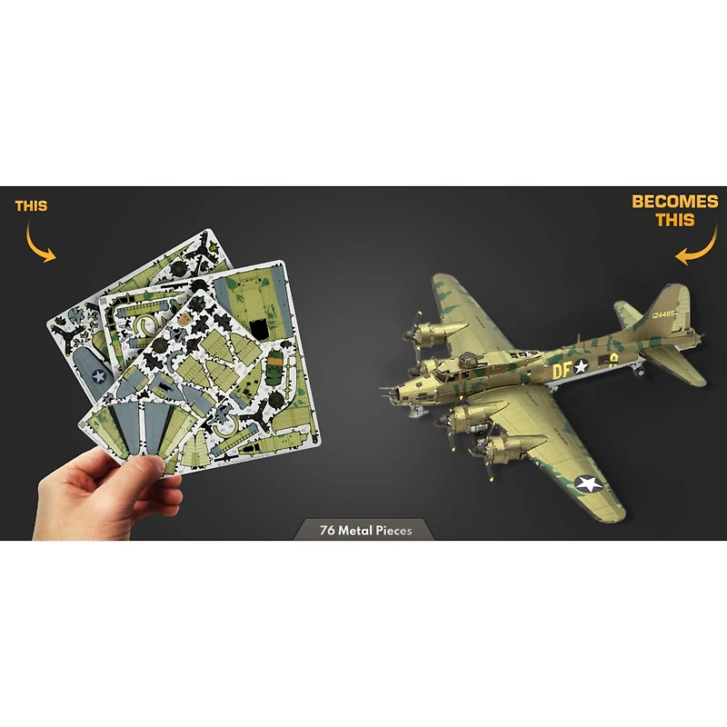 Metal Earth® B-17 Flying Fortress™ Steel Model Kit