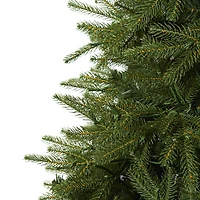 8ft. Pre-Lit Vancouver Fir Natural Look Artificial Christmas Tree with Clear LED Lights