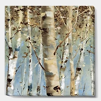 Designart - White Birch Forest II