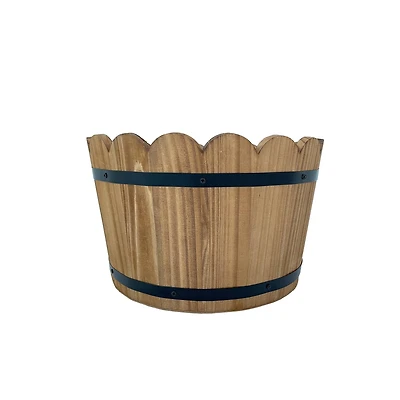11.5" Wood & Metal Barrel by Ashland®
