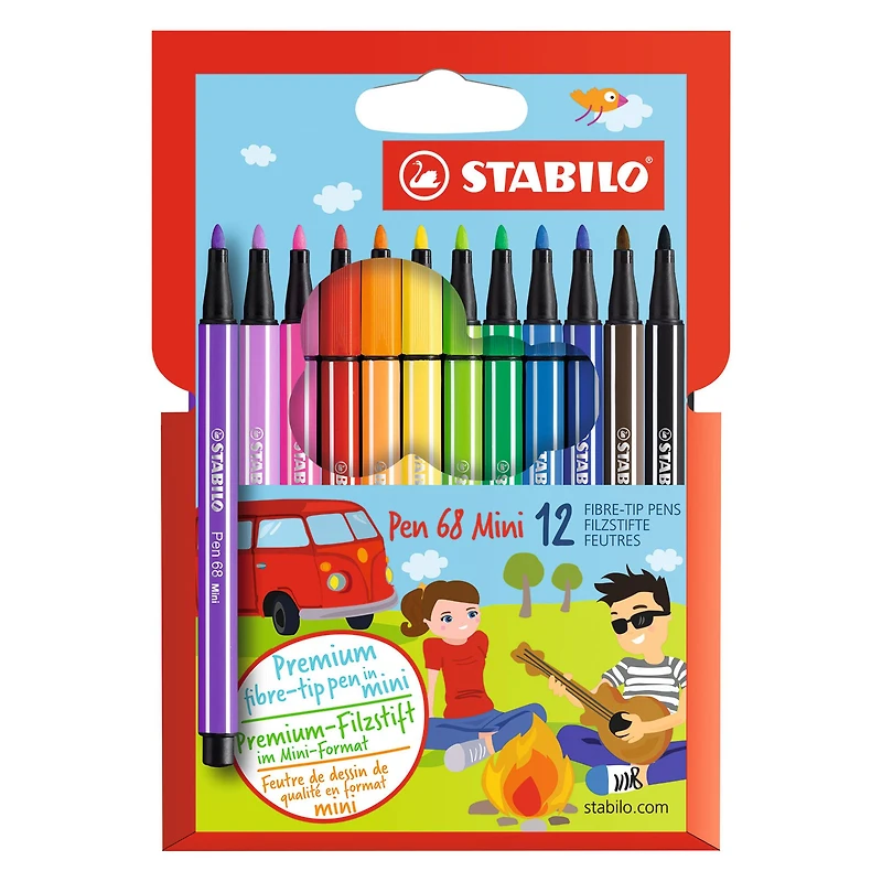 Stabilo® Mini Pen 68 Wallet Set