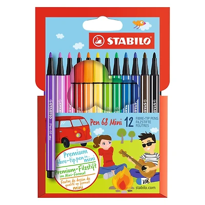 Stabilo® Mini Pen 68 Wallet Set