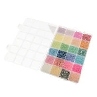 8/0 Pastel Glass Seed Beads, 10.5oz. by Bead Landing™