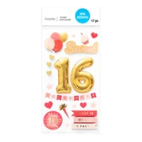 Sweet 16 Dimensional Stickers by Recollections™