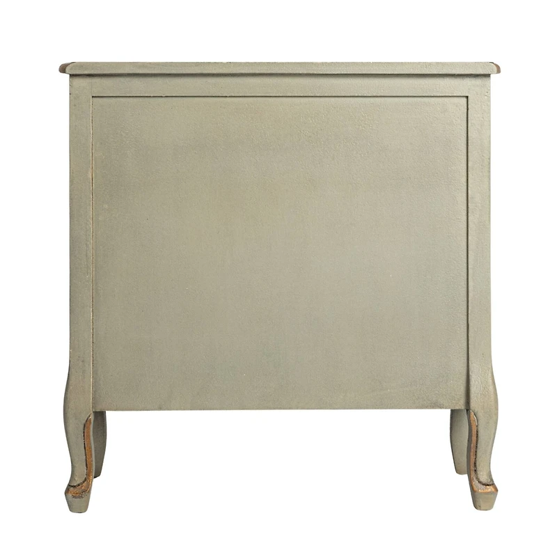 Hello Honey® Distressed Gray Wood Dresser Cabinet