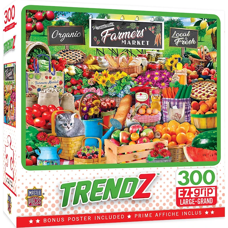 Assorted MasterPieces® EZ Grip™ Trendz™ Jigsaw Puzzle