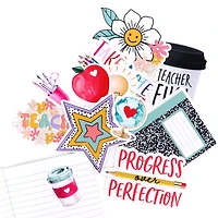 Vinyl Diecut Teacher Sticker Set by Recollections™
