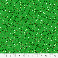 Fabric Editions Holiday Lights Cotton Fabric