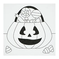 Jack-o'-Lantern Basket Canvas Craft Kit by Creatology™