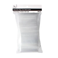12 Packs: 200 ct. (2,400 total) 3" x 4" Clear Resealable Bags by Bead Landing™