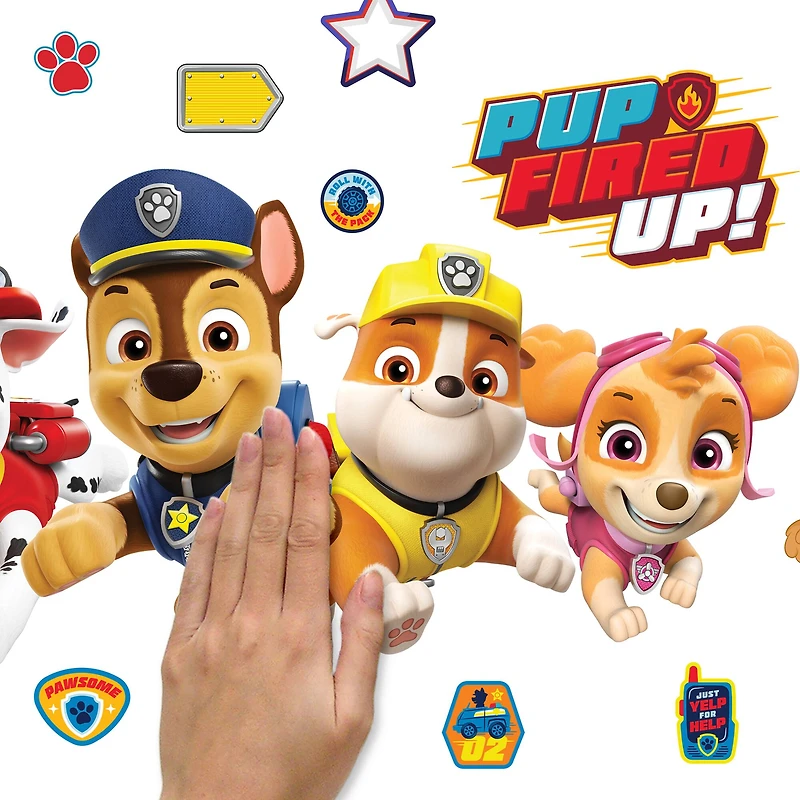 RoomMates Paw Patrol Friends Growth Chart