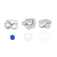 Dritz® 3/4'' Nickel Craft Cover Button Kit with Tools, 18 Sets