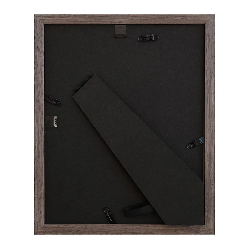 6 Pack: Dark Brown 5" x 7" Frame with Mat, Neutral Basic by Studio Décor®