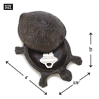 Secure Cast Iron Turtle Secret Key Holder