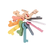 TickiT® Rainbow Wooden Keys Play Set