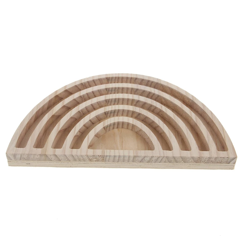 Wood Rainbow Sorting Tray by Creatology™