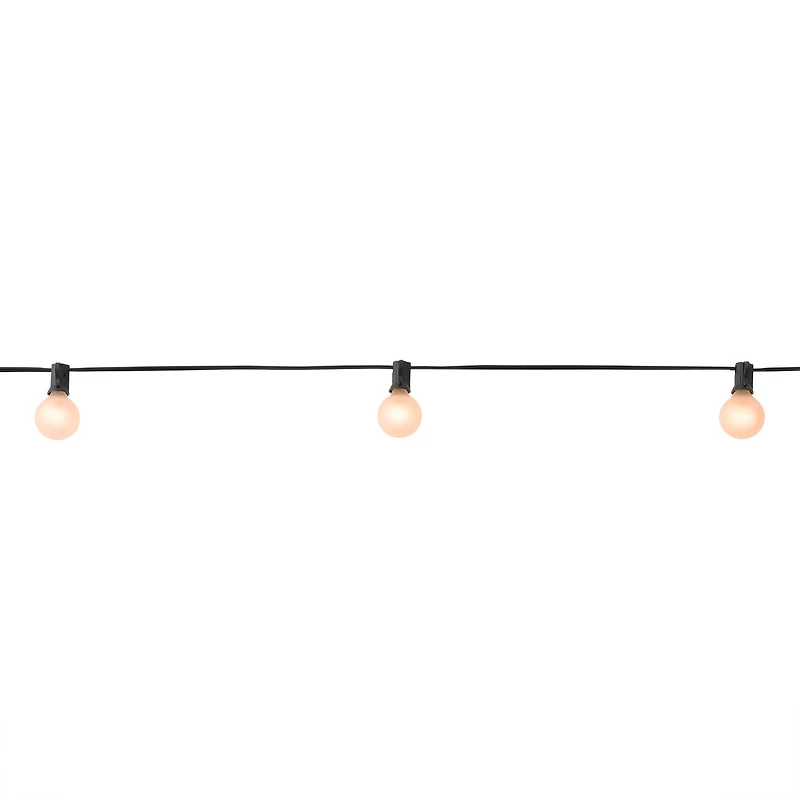 16ct. Frosted Globe String Lights by Ashland™